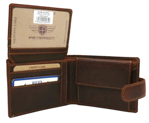 PORTFEL PTN WL-1012L-COM-COGNAC - zdjęcie 3