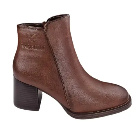 BOTKI OCIEPLANE GŁADKIE EVNTO 7970 - zdjęcie 1