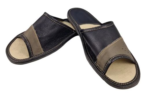 PANTOFLE MĘSKIE M-2061 - zdjęcie 4