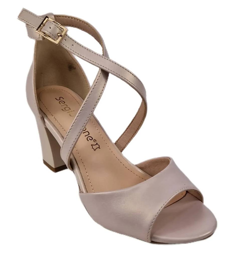 SANDAŁY SK862 PERŁA - zdjęcie 2