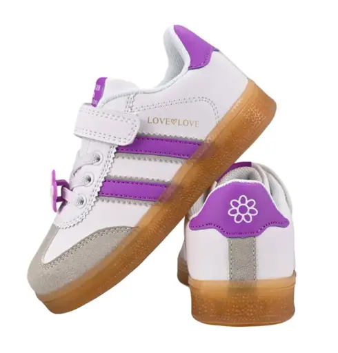 Sneakersy dziewczęce ES 204 - zdjęcie 5