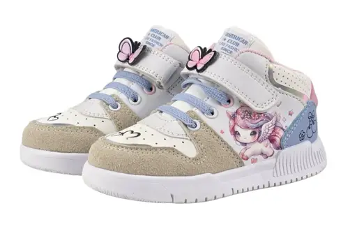 Sneakersy dziewczęce ES209 - zdjęcie 3