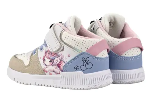 Sneakersy dziewczęce ES209 - zdjęcie 4
